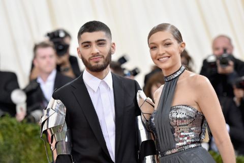 gigi with boyfriend Zayn